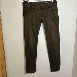 Vintage Diesel striped jeans.